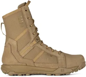 5.11 Tactical Mens A/T All-Terrain 8-inch Military Style Boots for Snow, Hiking, Work  Non-Zip, Water-Resistant, Style 12422