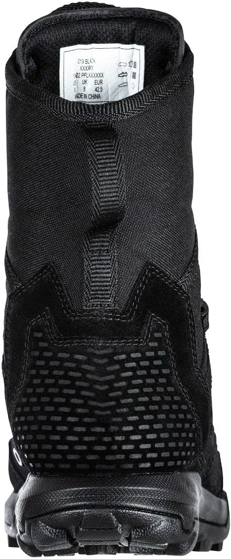 5.11 Tactical Mens A/T All-Terrain 8-inch Military Style Boots for Snow, Hiking, Work  Non-Zip, Water-Resistant, Style 12422