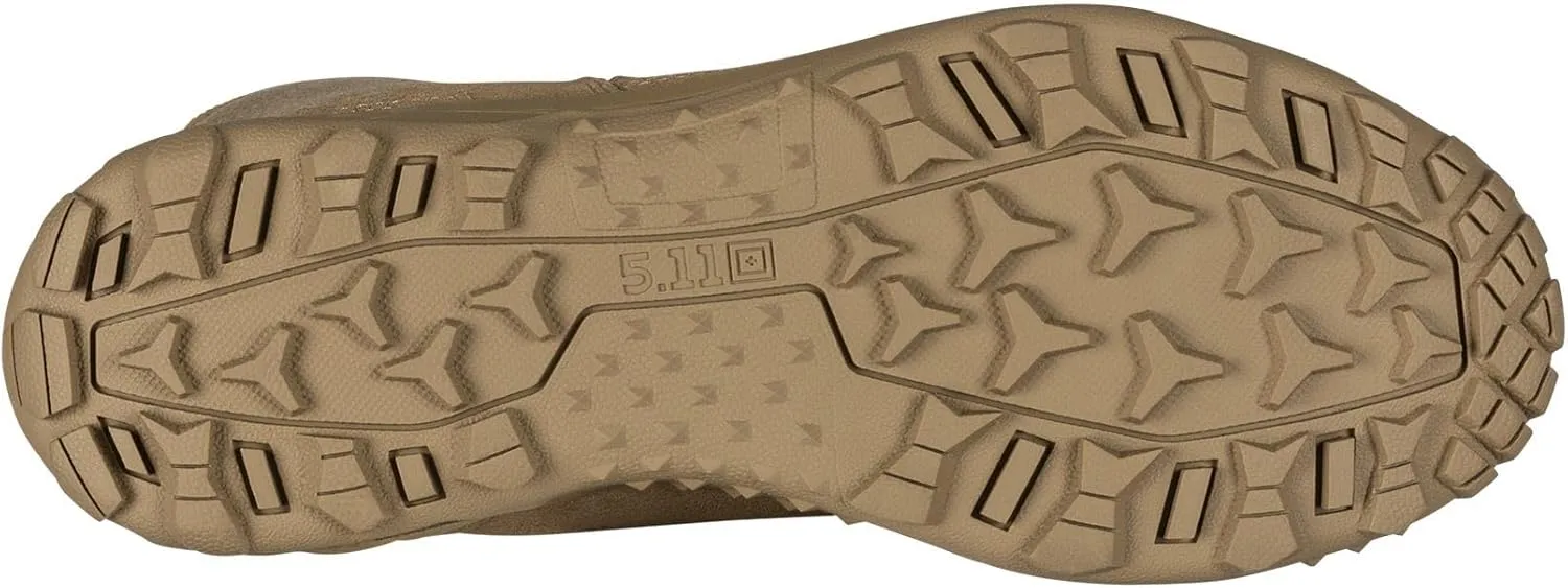 5.11 Tactical Mens A/T All-Terrain 8-inch Military Style Boots for Snow, Hiking, Work  Non-Zip, Water-Resistant, Style 12422
