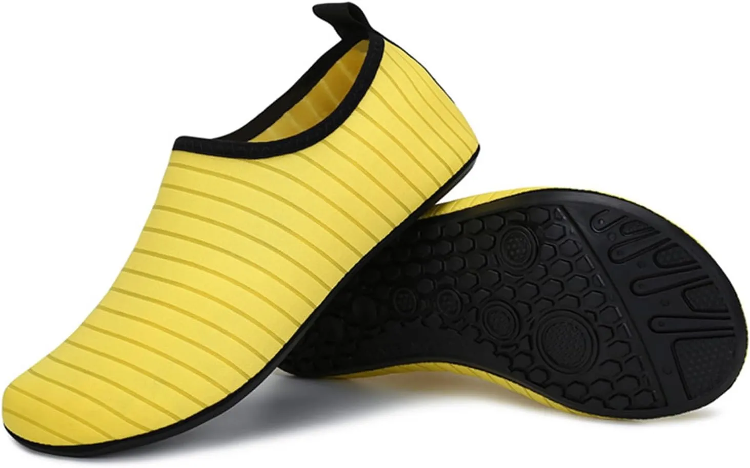 Aqua Socks Swim Beach Barefoot for Women Men Lightweight Quick Dry Slip-on Water Shoes,Fashion Yoga Socks Swimming Trail Barefoot Footwear,Outdoor Camping Exercise Collapsible Non-Slip Shoes