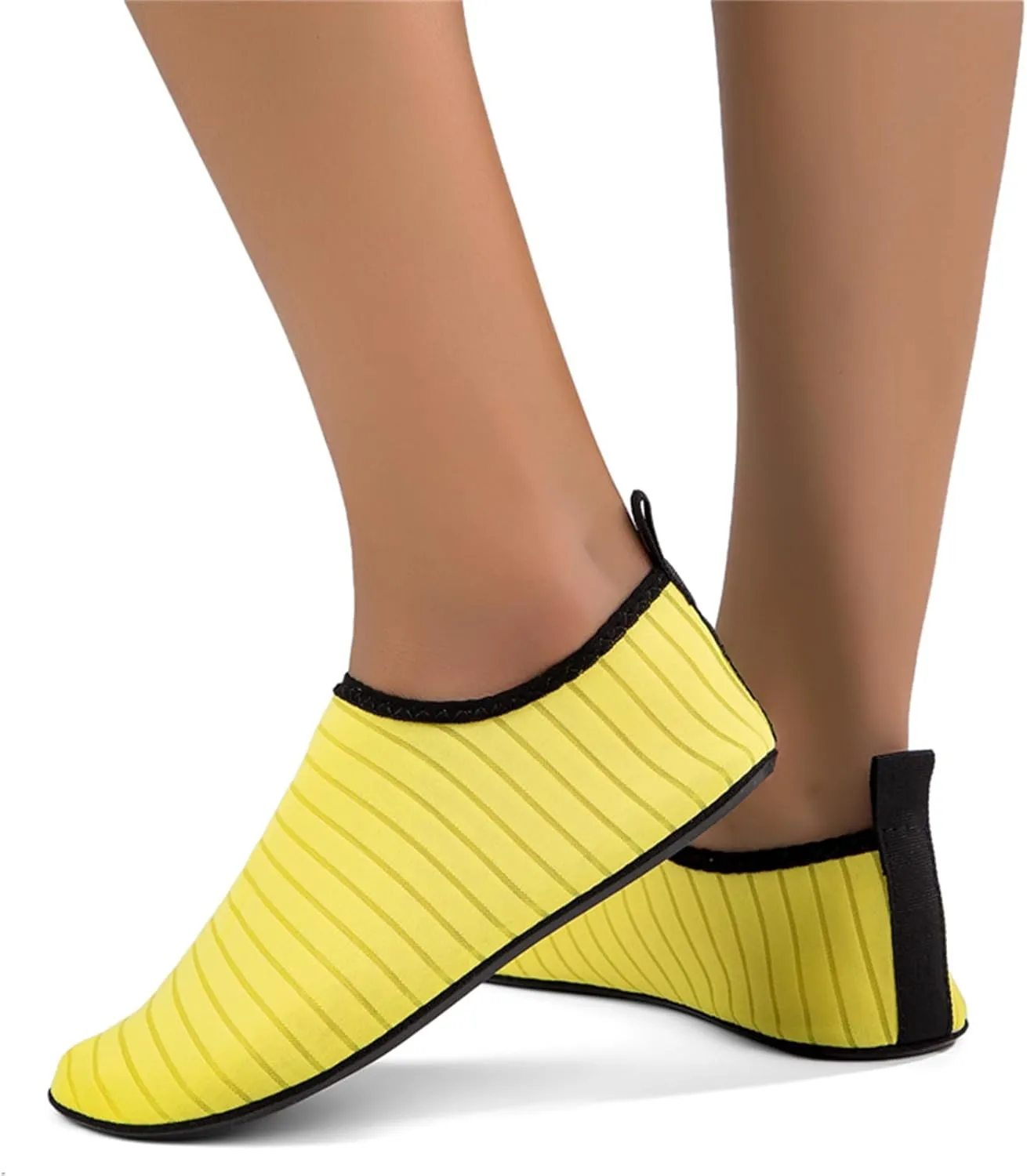 Aqua Socks Swim Beach Barefoot for Women Men Lightweight Quick Dry Slip-on Water Shoes,Fashion Yoga Socks Swimming Trail Barefoot Footwear,Outdoor Camping Exercise Collapsible Non-Slip Shoes