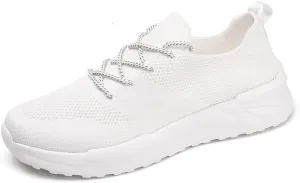 Asifn Mens Running Shoes Lightweight Sports Gym Shoes Lace Up Mesh Trainers Comfortable Breathable Tennis Shoes