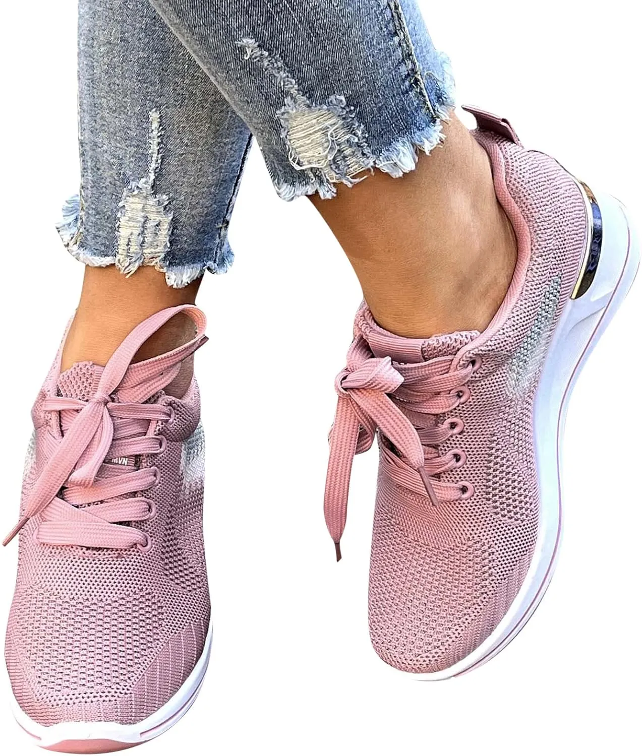 Casual Sneakers for Women Women Shoes Dressy Comfortable Breathable Mesh Shoes for Gym Workout Sports