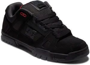 DC Shoes Stag Mens Skate Trainers in Black Red