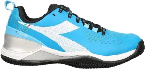 Diadora Mens Blushield Torneo Clay Tennis Sneakers Shoes - Blue