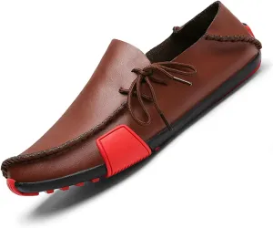 Dress Shoes for Men Men's Leather Loafers Comfortable Casual Shoes for Everyday Wear