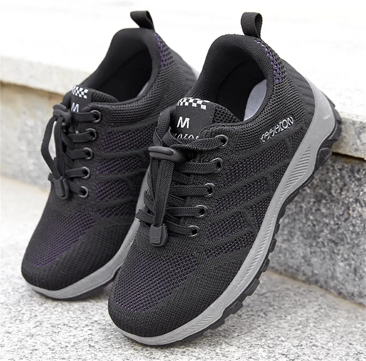 Fashion Autumn Women Mesh Breathable Elastic Lace Up Comfortable and Easy to Wear Mens Sand Shoes Beach Womens Sneakers