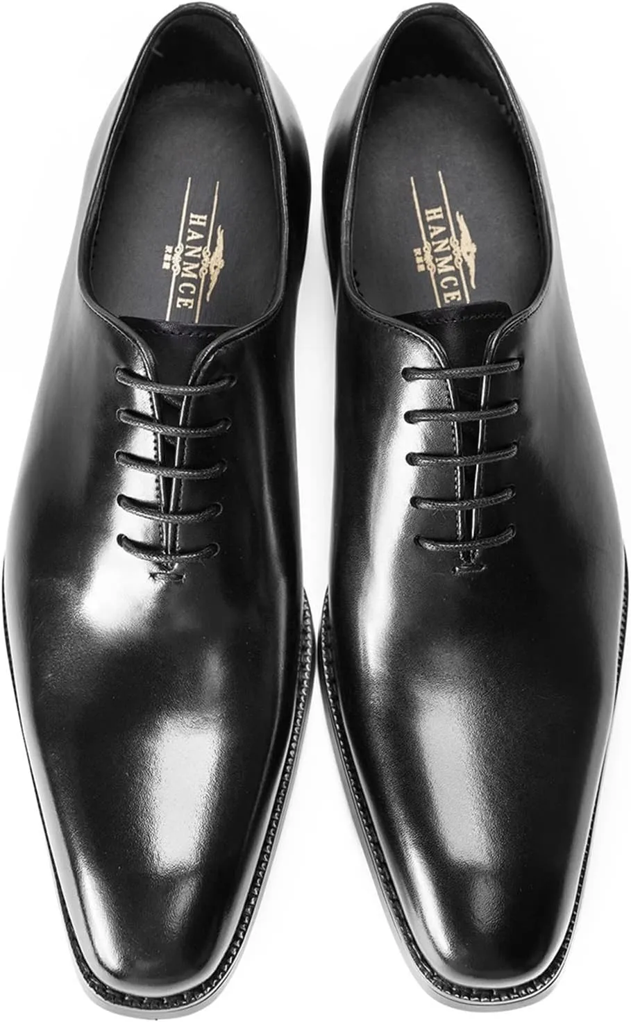 HASMI Men's Leather Shoes Business Formal Oxford Shoes Autumn British Style Groom Leather Shoes Men