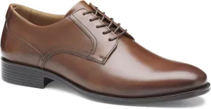 Johnston & Murphy Reeve Plain Toe Shoes, Men's Leather Shoes for Work & Casual Wear, Comfortable Shoes for Men