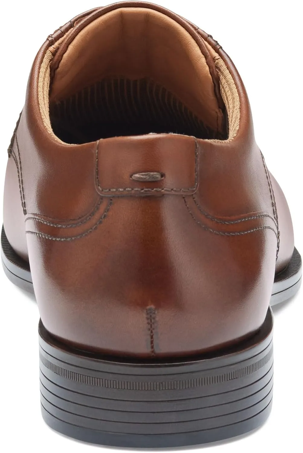 Johnston & Murphy Reeve Plain Toe Shoes, Men's Leather Shoes for Work & Casual Wear, Comfortable Shoes for Men