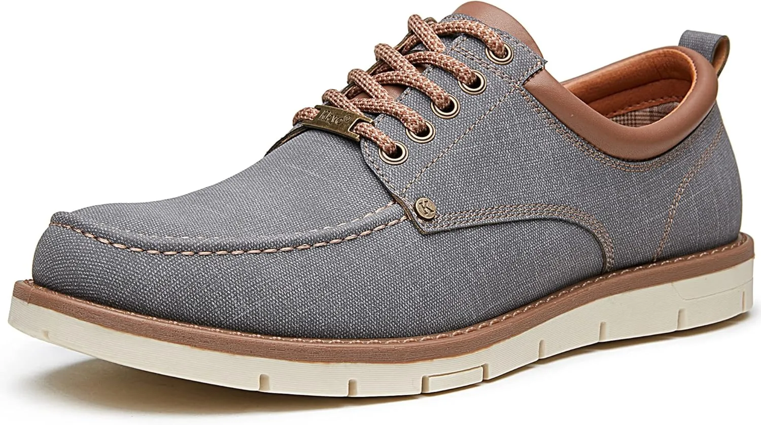 Kkyc Men's Shoes Comfortable Casual Shoes Slip on Lace up Shoes
