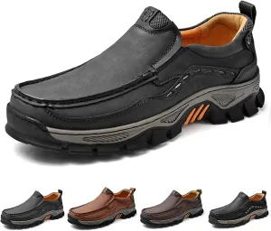 Men Loafers Comfortable Casual Shoes Walking Sneakers Oxford Waterproof Hiking Boots for Work Dress Travel