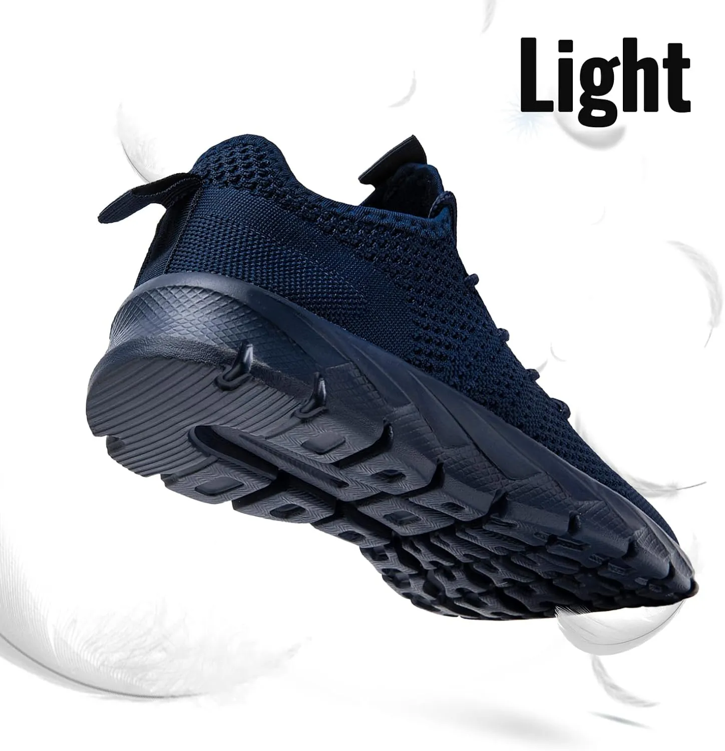 Men Running Shoes Tennis Walking Gym Slip On Athletic Fashion Sneakers Lightweight Breathable Sport Shoe