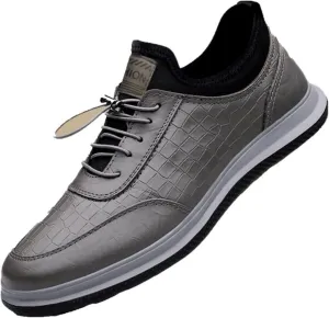 Men's Breathable Fashion Oxford Shoes Lightweight Business Dress Casual Shoes Slip on Loafers Fashion Sneakers