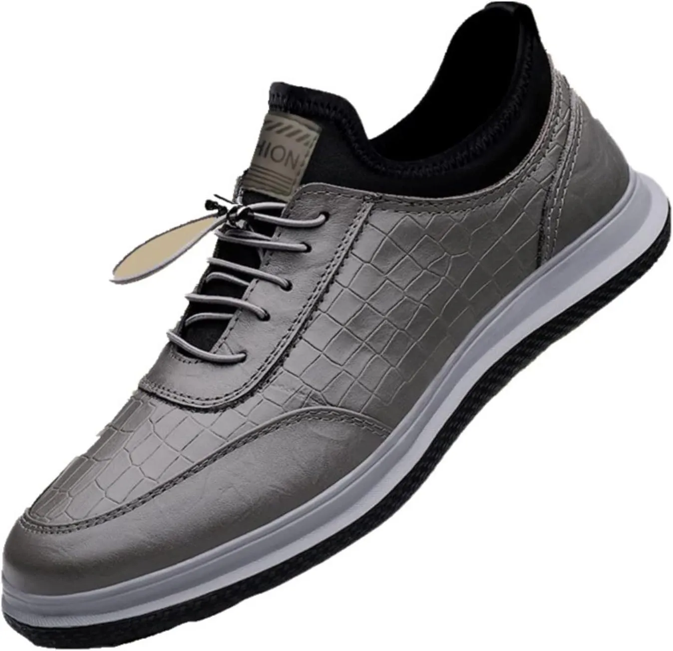 Men's Breathable Fashion Oxford Shoes Lightweight Business Dress Casual Shoes Slip on Loafers Fashion Sneakers