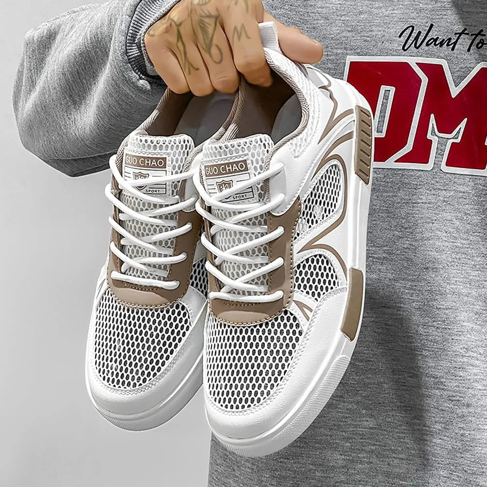 Men's Fashion Skate Walking Shoes Road Running Skateboarding Sneakers