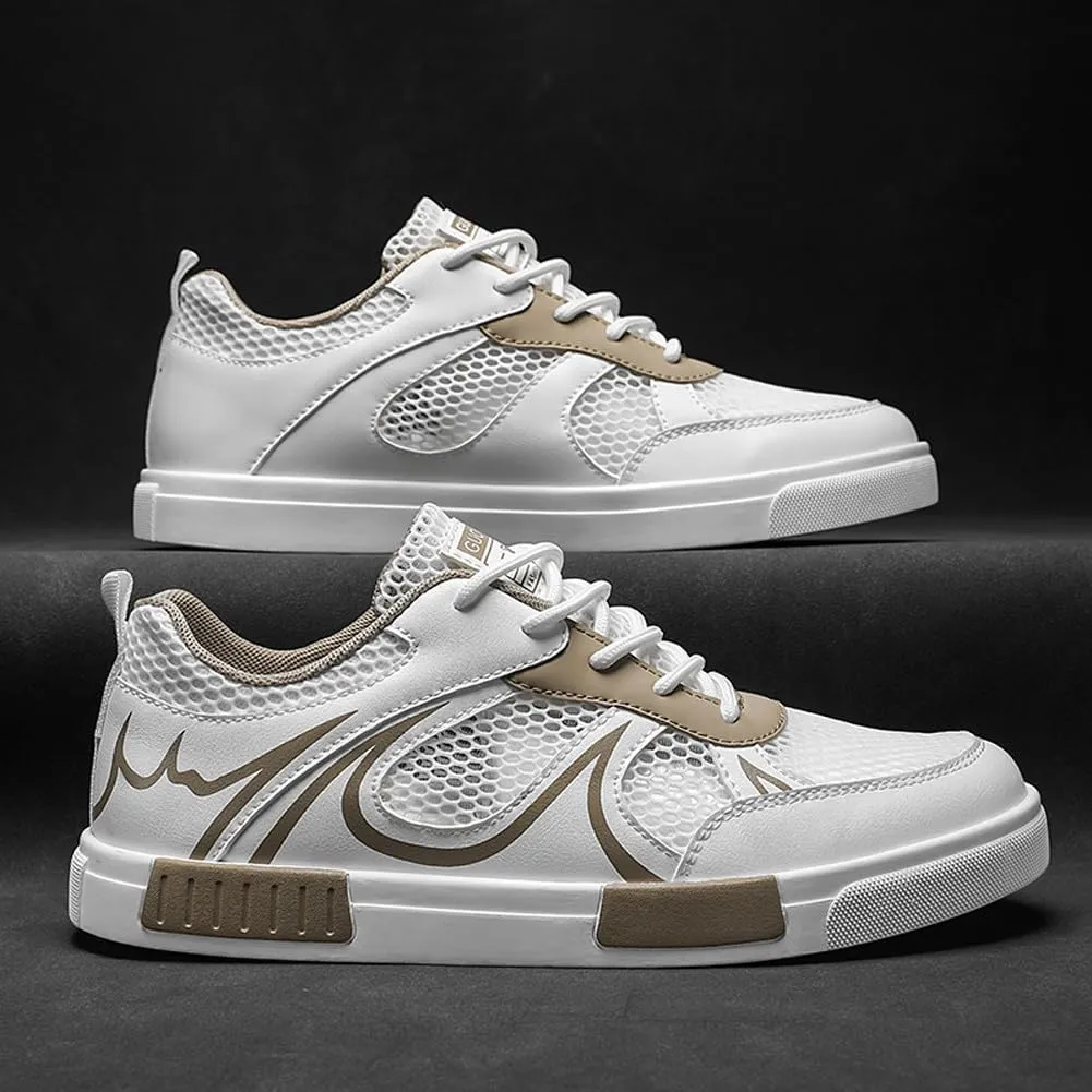 Men's Fashion Skate Walking Shoes Road Running Skateboarding Sneakers