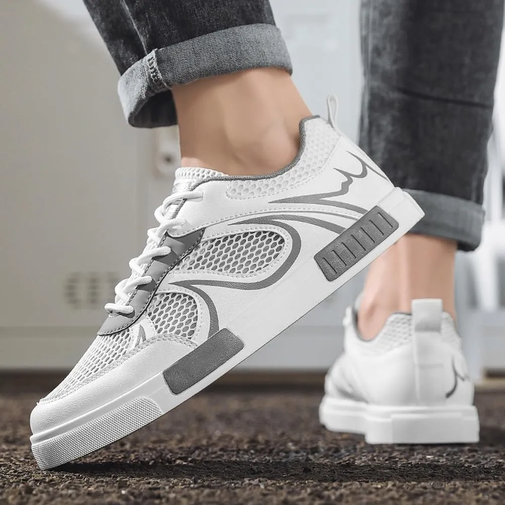 Men's Fashion Skate Walking Shoes Road Running Skateboarding Sneakers