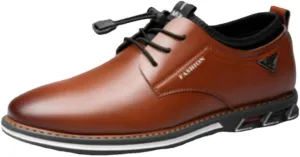 Men's Genuine Leather Oxford Lace Up Shoes Men Fashion Light Shoes Casual Full Grain Business Shoes