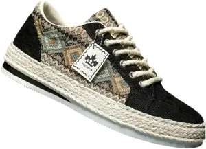 Men's Skateboard Shoes, Comfy Non Slip Breathable Rubber Sole Up Sneakers for Outdoor Activities