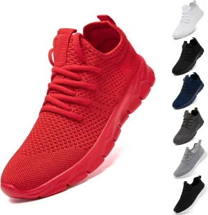 Oltyutc Men Women Tennis Shoes Lightweight Breathable Running Shoes Walking Gym Workout Athletic Comfortable Fashion Sneakers