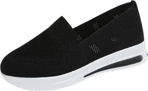 Orthopedic Shoes for Women Slip On Breathable Mesh Sneakers Non Slip Thick Sole Comfortable Casual Shoes