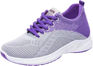 Orthopedic Sneakers for Women Breathable Walking Shoes Slip on Trainers Comfortable Casual Ladies Athletic Shoes