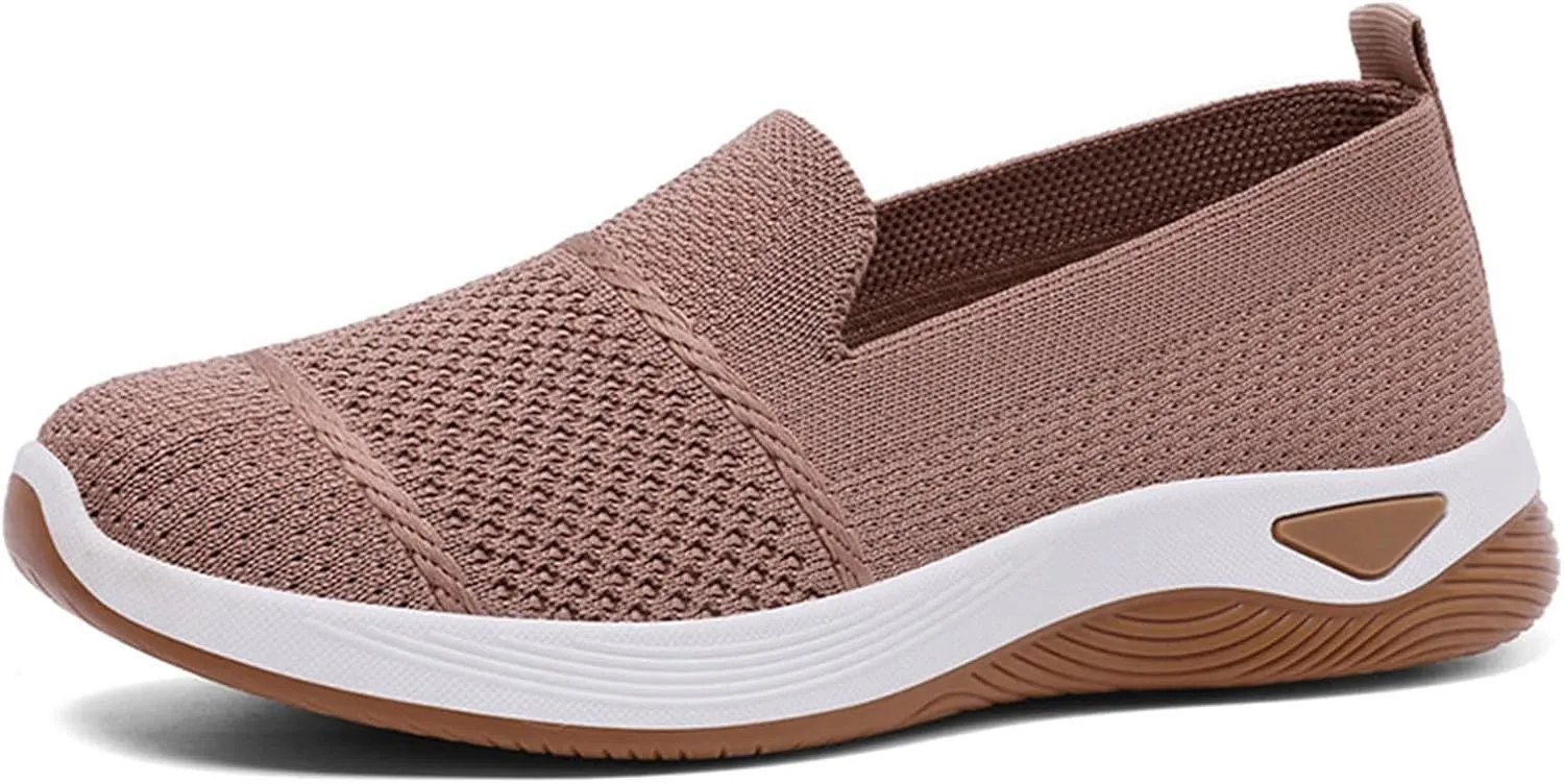 Running Shoes for Women Slip On Versatile Casual Sneakers Comfort Lightweight Sock Shoes Breathable Mesh Shoes