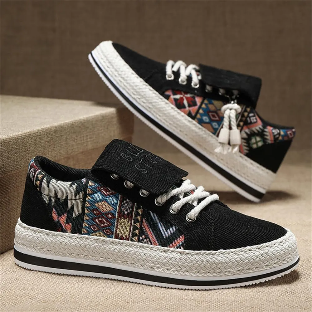 Slip on Low Top Canvas Walking Shoes for Men Breathable Comfortable Casual Shoes Men's Sneaker