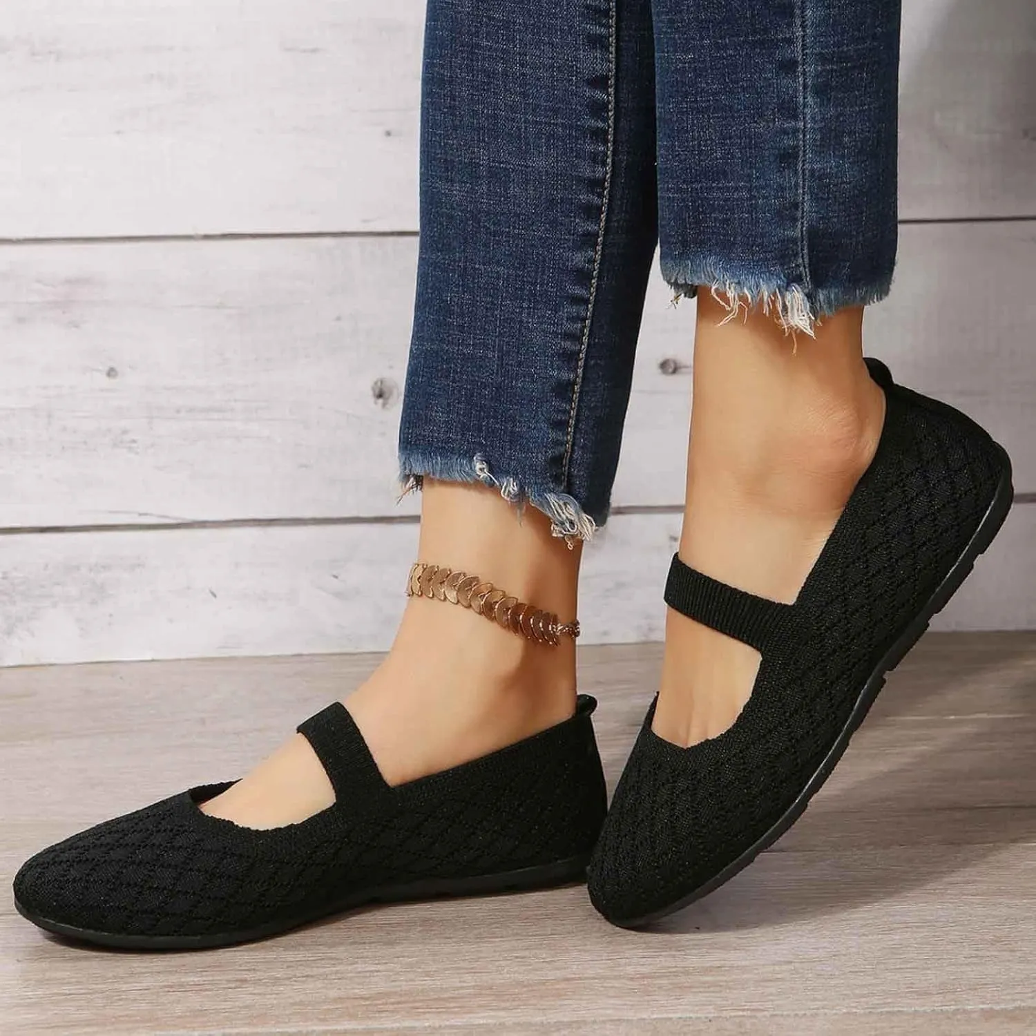 Women's Breathable Slip On Loafers Comfortable Casual Shoes for Walking Outdoor Leisure Spring Summer Fall Daily Wear