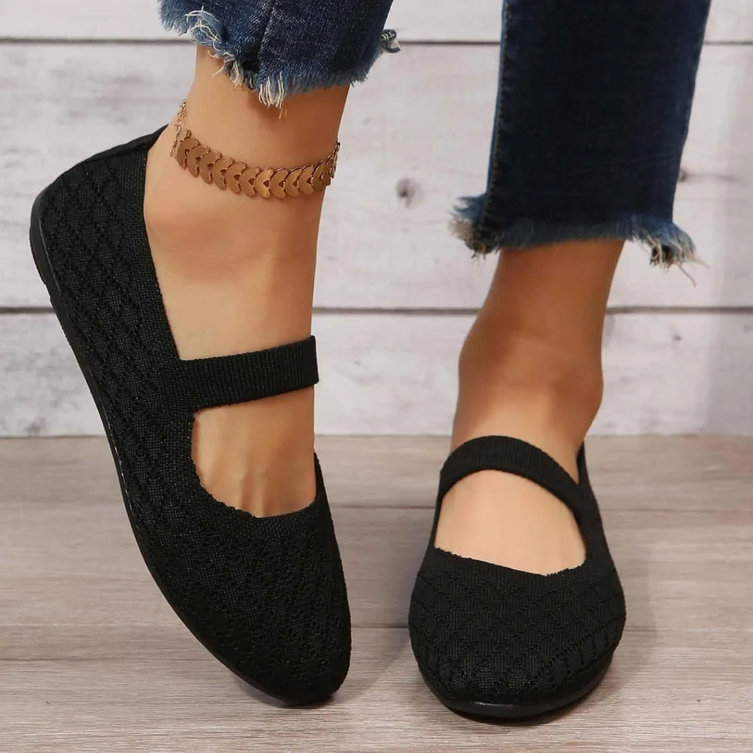 Women's Breathable Slip On Loafers Comfortable Casual Shoes for Walking Outdoor Leisure Spring Summer Fall Daily Wear