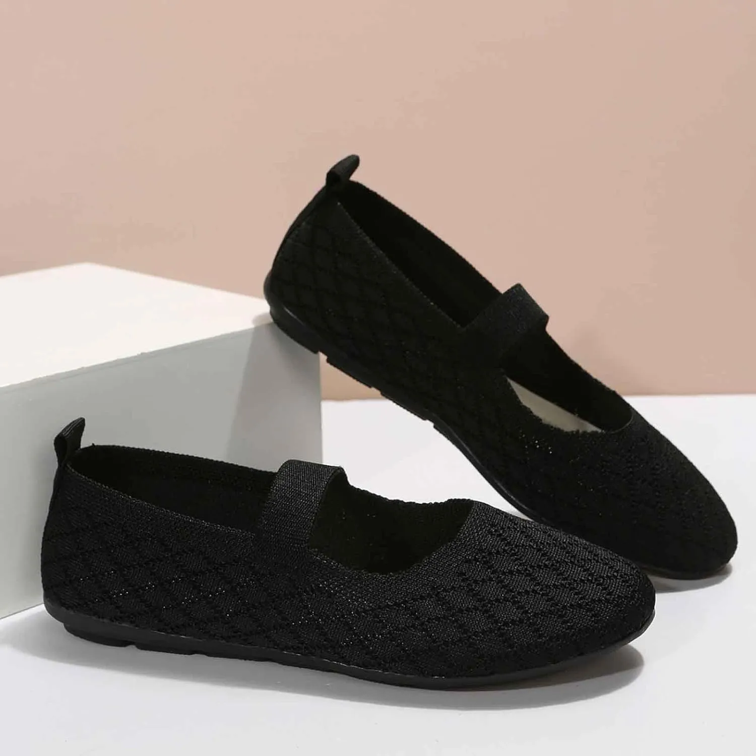 Women's Breathable Slip On Loafers Comfortable Casual Shoes for Walking Outdoor Leisure Spring Summer Fall Daily Wear