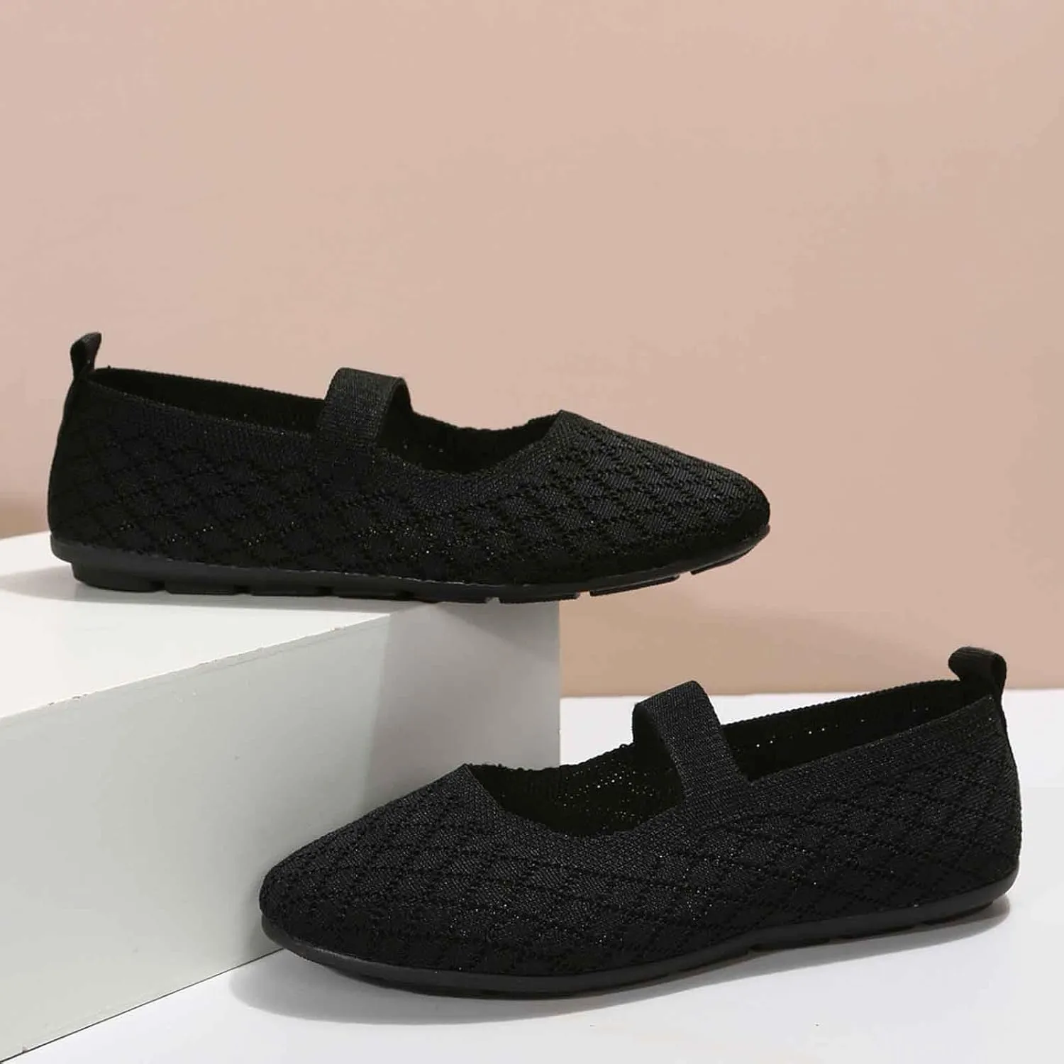 Women's Breathable Slip On Loafers Comfortable Casual Shoes for Walking Outdoor Leisure Spring Summer Fall Daily Wear