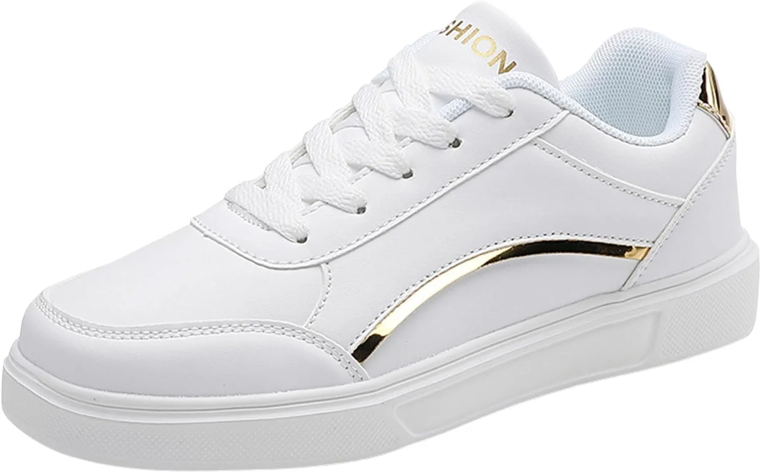 Womens Mesh Orthopedic Sneakers White Womens Tennis Shoes Low Top Casual Sneakers for Women Gym Shoes for Women