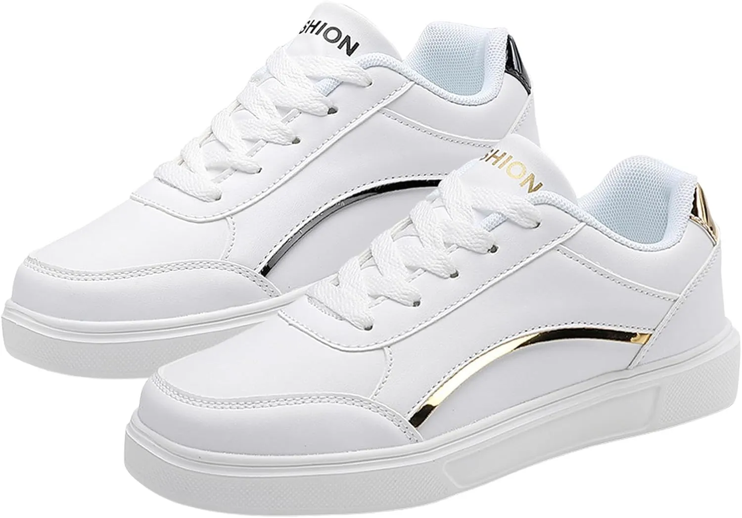 Womens Mesh Orthopedic Sneakers White Womens Tennis Shoes Low Top Casual Sneakers for Women Gym Shoes for Women