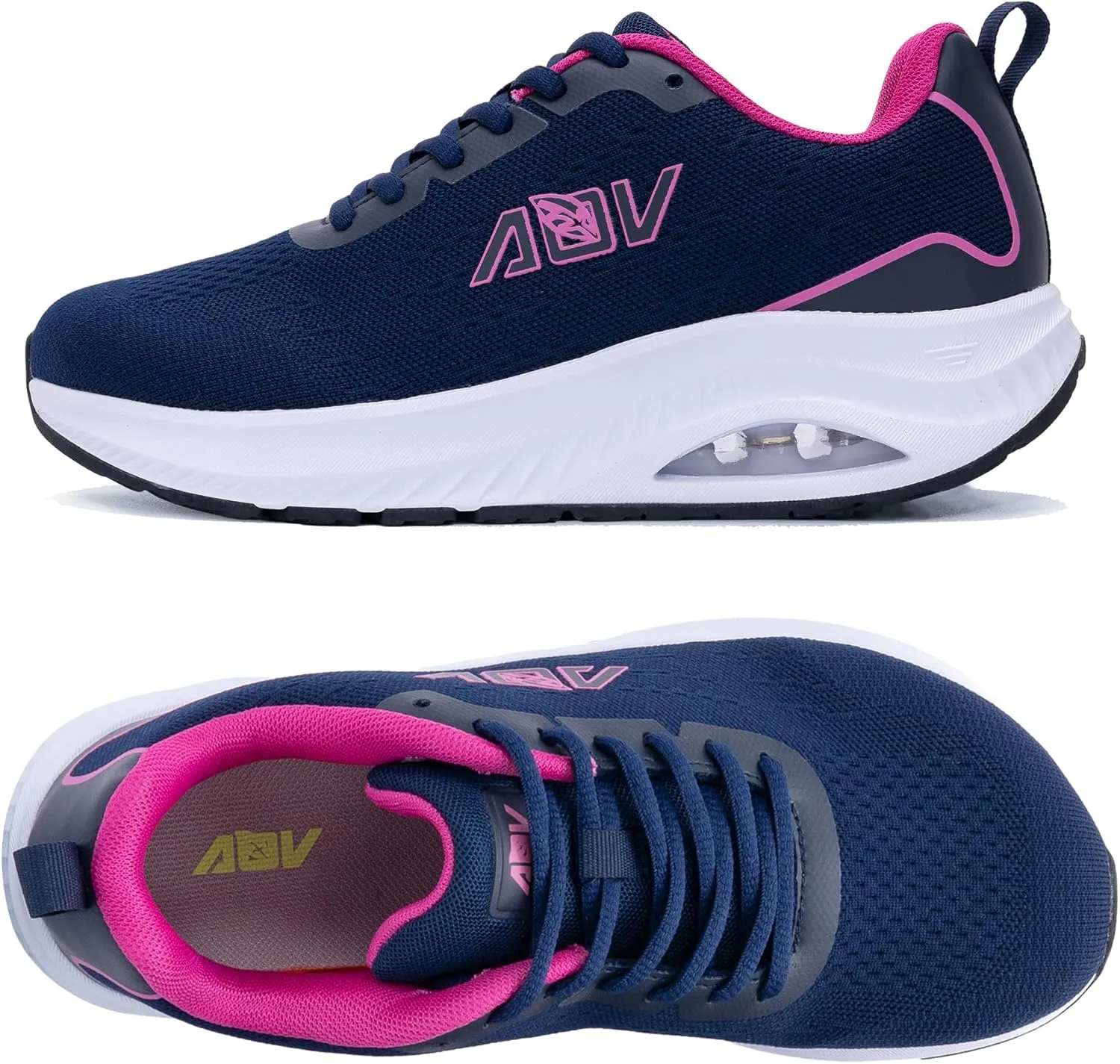 Womens Wide Toe Box Shoes Arch Support Walking Shoes Orthotic Wide Air Tennis Sneakers for Plantar Fasciitis