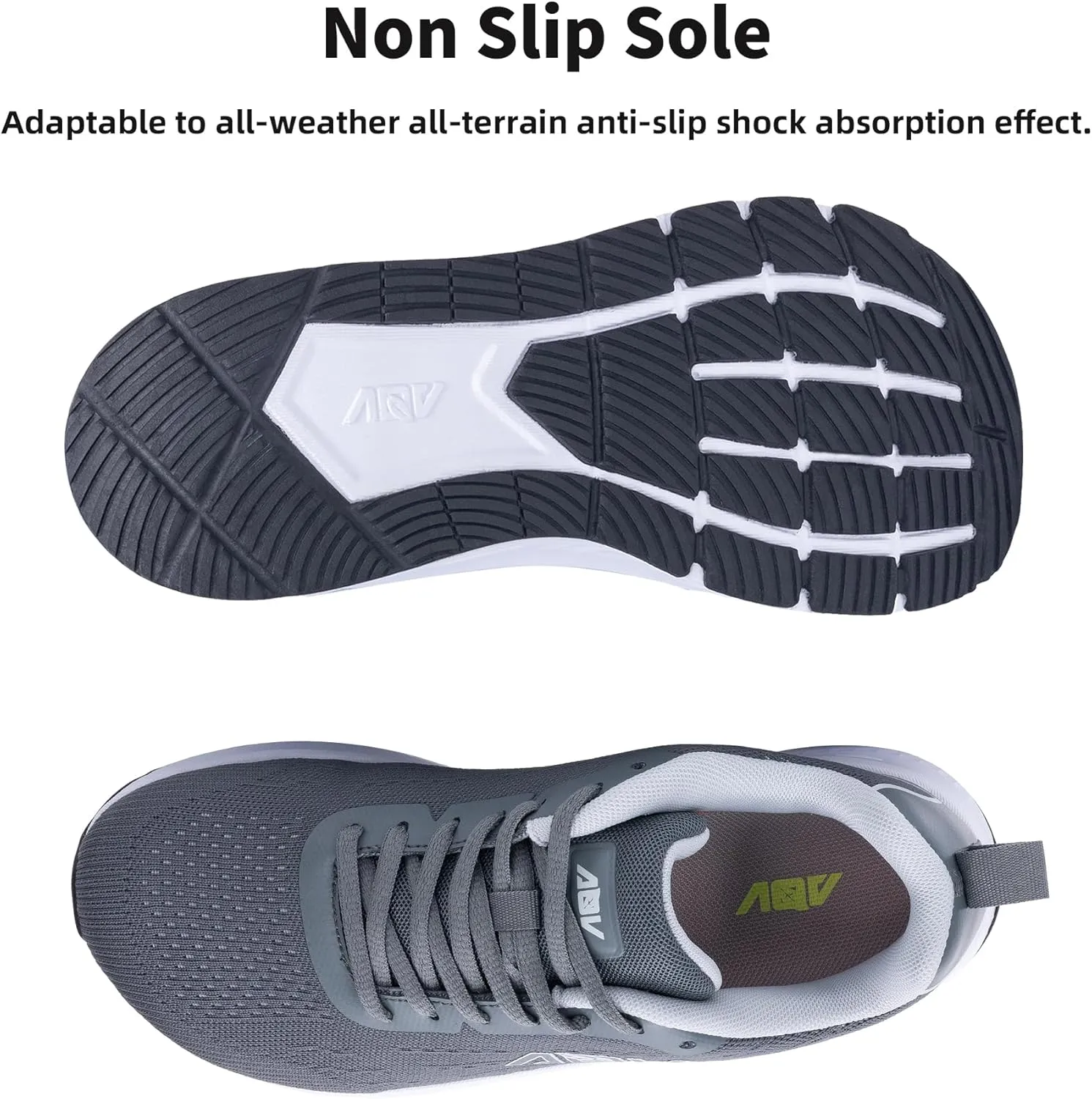 Womens Wide Toe Box Shoes Arch Support Walking Shoes Orthotic Wide Air Tennis Sneakers for Plantar Fasciitis