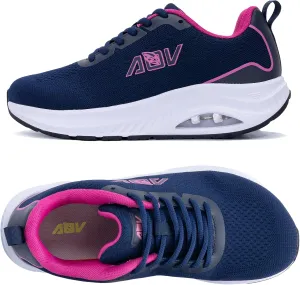 Womens Wide Toe Box Shoes Arch Support Walking Shoes Orthotic Wide Air Tennis Sneakers for Plantar Fasciitis