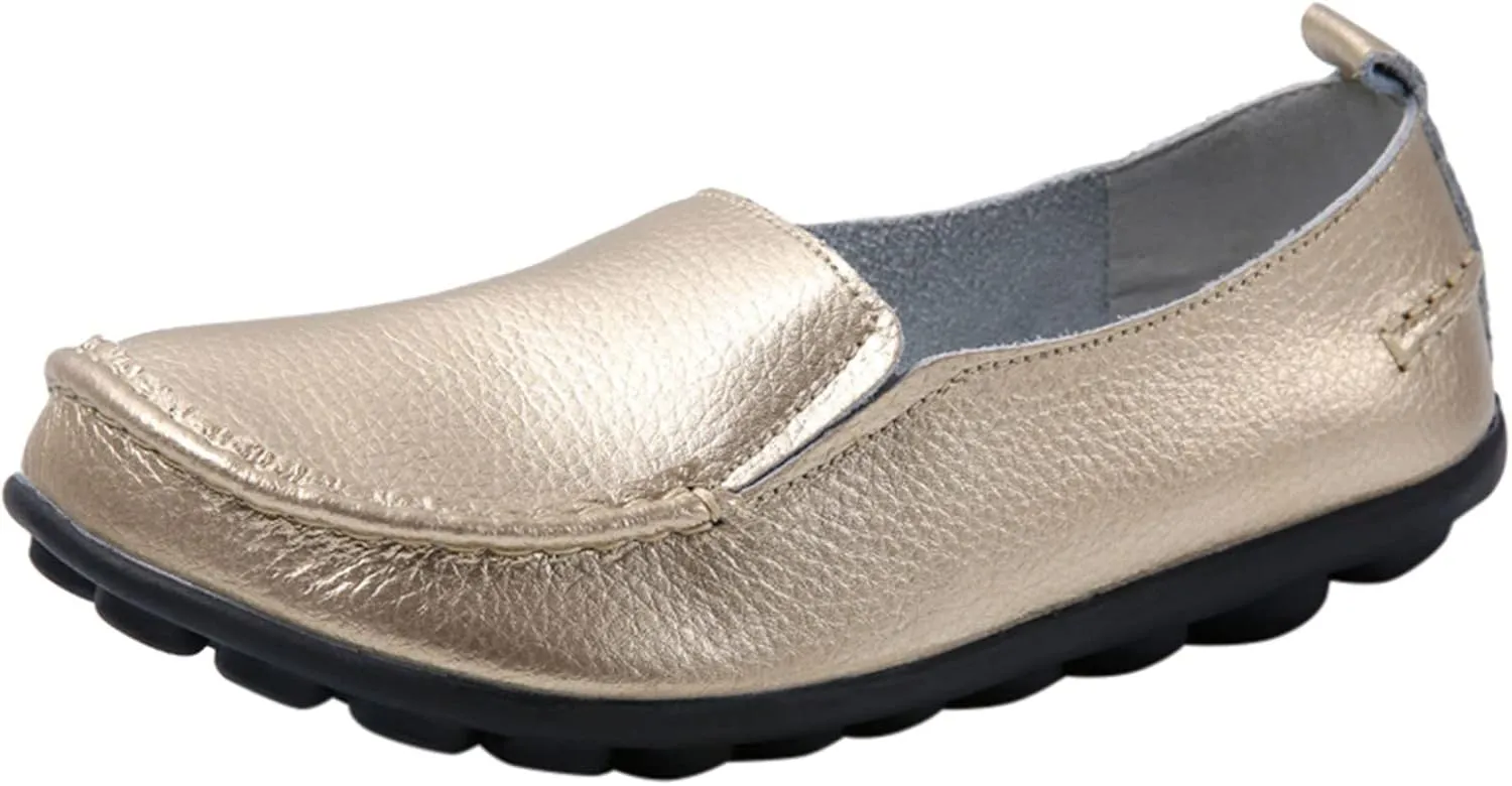 Work Flats for Women Office Wide Loafers Comfortable Casual Shoes Orthopedic Dress Shoes Ladies Walking Sneakers