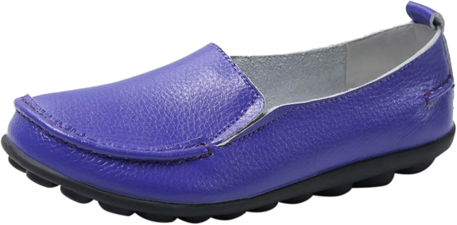 Work Flats for Women Office Wide Loafers Comfortable Casual Shoes Orthopedic Dress Shoes Ladies Walking Sneakers