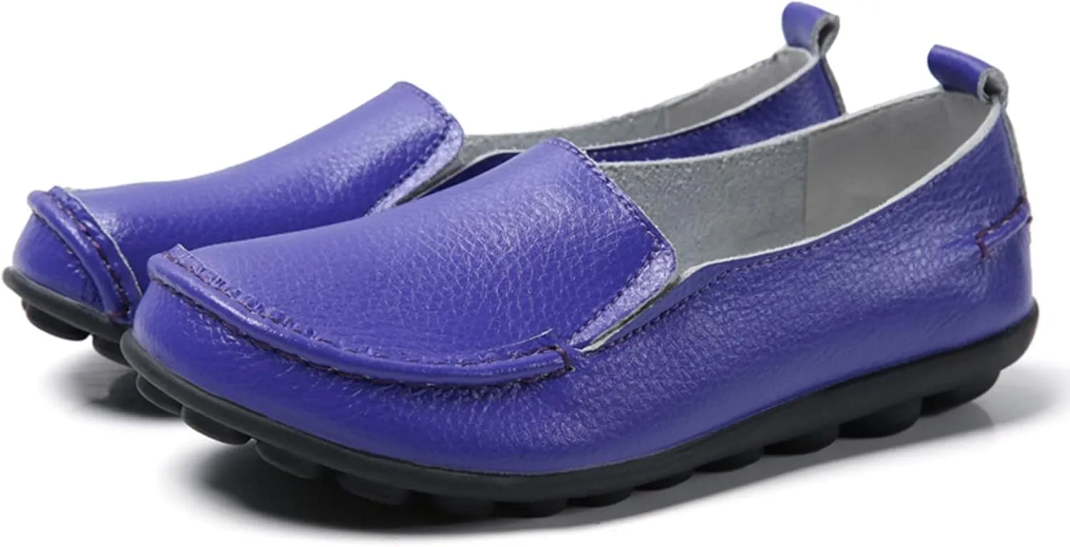 Work Flats for Women Office Wide Loafers Comfortable Casual Shoes Orthopedic Dress Shoes Ladies Walking Sneakers