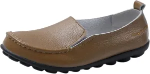 Work Flats for Women Office Wide Loafers Comfortable Casual Shoes Orthopedic Dress Shoes Ladies Walking Sneakers