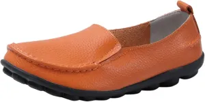 Work Flats for Women Office Wide Loafers Comfortable Casual Shoes Orthopedic Dress Shoes Ladies Walking Sneakers